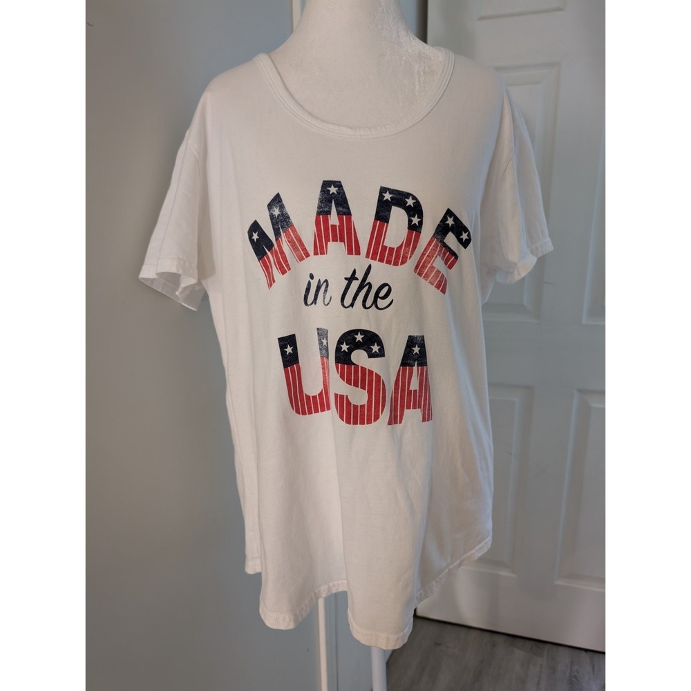 General Standard Women's Made in the USA Patriotic Shirt Size Large